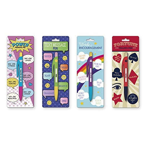 Reveal Your Fortune with The Power of These... Fortune Teller Pen 4 Pack Bundle